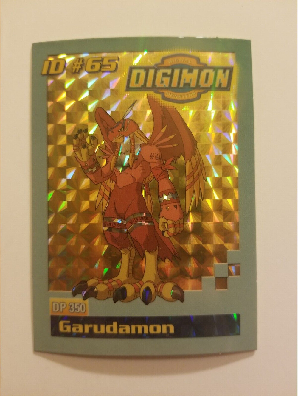 Garudamon ID #65 DP 350 Digimon Card Toy Exclusive Promo Bandai 1999 LP